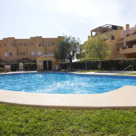 Casa Amarilla Bajo Con Jardin Piscina Parking * Vera